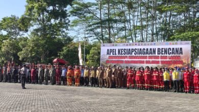 Satpol PP dan Damkar Kalsel Perkuat Kesiapsiagaan dan Sinergi Penanggulangan Karhutla