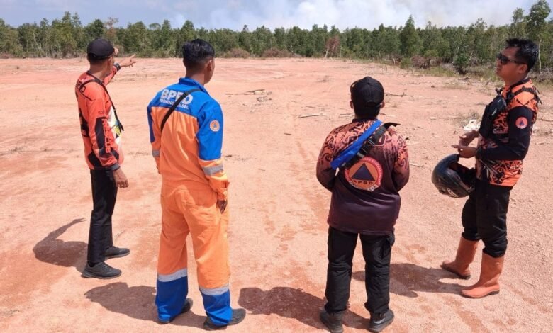 Koordinator TRC BPBD Kalsel Pastikan Lokasi Karhutla Lama Padam, Temukan Titik Asap Baru di Pengayuan