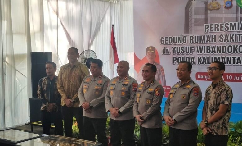 Perkuat Layanan Kesehatan, Kapusdokkes Polri Resmikan RS Bhayangkara Banjarbaru