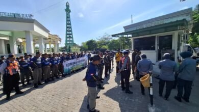 260 Personel Gabungan Ikuti Gerakan Indonesia ASRI di Masjid Agung Al-Munawwarah Banjarbaru