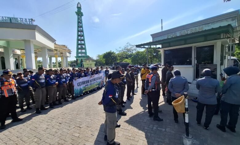 260 Personel Gabungan Ikuti Gerakan Indonesia ASRI di Masjid Agung Al-Munawwarah Banjarbaru