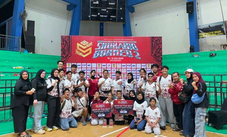 Shokaido South Borneo Kalsel Raih 17 Medali, Langsung Tembus Empat Besar di Shukaido Borneo 2