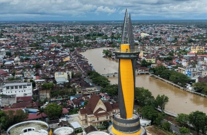 Pemprov Kalsel Siapkan Soft Opening Tugu Pal 0 Kilometer, Diawali Nobar Final Piala Dunia