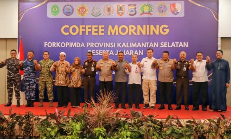 Kapolda Inisiasi Coffee Morning Forkopimda, Perkuat Soliditas dan Stabilitas Kalimantan Selatan