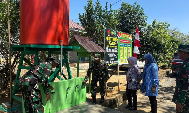 TMMD ke-128 Rampung, PMD Kalsel dan TNI Bangun Infrastruktur Perdesaan di Tiga Daerah