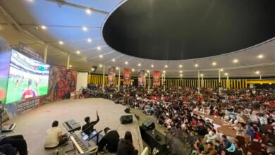 Gubernur Kalsel Nobar Bersama Ribuan Warga, Tugu Nol Kilometer Jadi Pusat Euforia Final Piala Dunia 2026