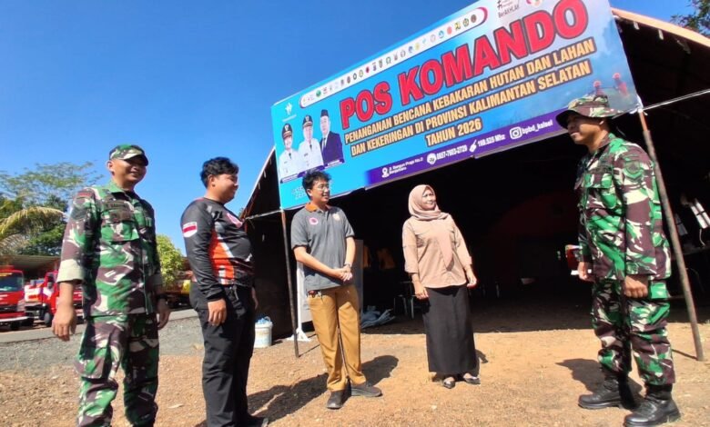 BPBD Kalsel Siapkan 14 Pos Lapangan Karhutla, Lima Pos Difokuskan di Kawasan Bandara