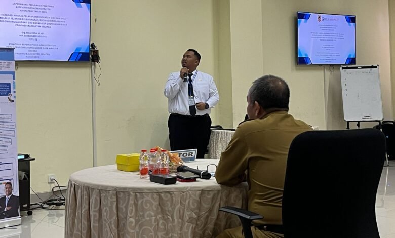 Mentor Direktur RSGM Gusti Hasan Aman, Sekda Kalsel Dorong Aksi Perubahan Berdampak Nyata bagi Pelayanan Publik