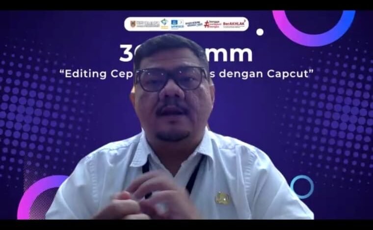 Diskominfo Kalsel Tingkatkan Kompetensi Pengelola Medsos Perangkat Daerah melalui Webinar 360°.Comm