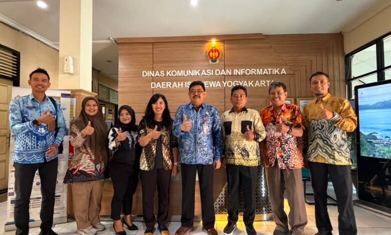 Studi Tiru ke Provinsi DIY, Diskominfo Kalsel Perkuat Pengembangan Satu Data Indonesia dan Kualitas Pelayanan Berbasis Digital