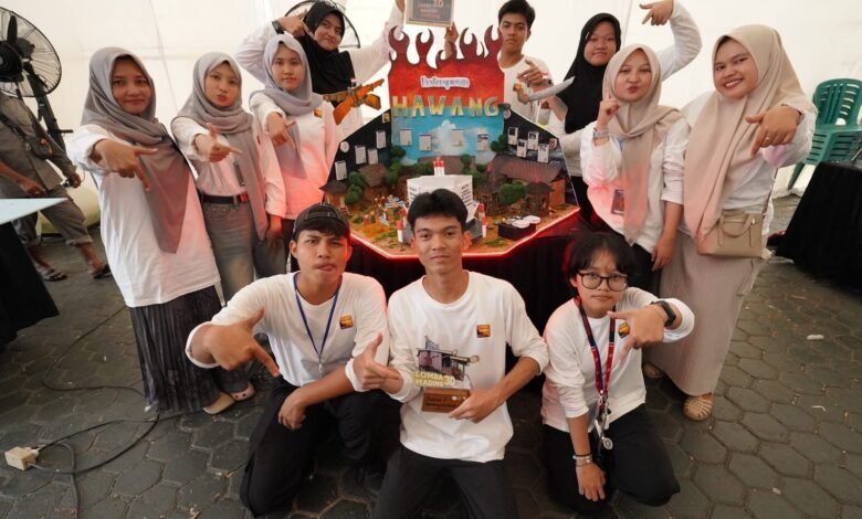 Integrasikan Teknologi AI, SMAN 7 Banjarmasin Kembali Juara Lomba Mading 3D Museum Wasaka