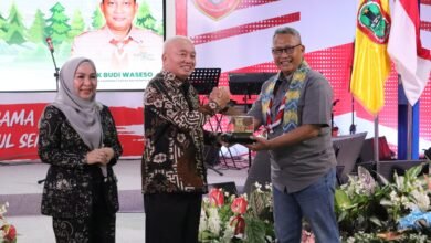 Gubernur Muhidin Sambut Hangat Kedatangan Ketua Kwarnas Gerakan Pramuka