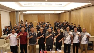 Dispora Kalsel Tingkatkan Profesionalisme Wasit dan Juri Tiga Cabor Melalui Pelatihan Bersertifikat Nasional