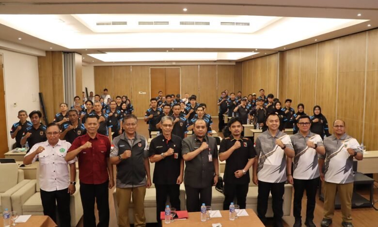 Dispora Kalsel Tingkatkan Profesionalisme Wasit dan Juri Tiga Cabor Melalui Pelatihan Bersertifikat Nasional