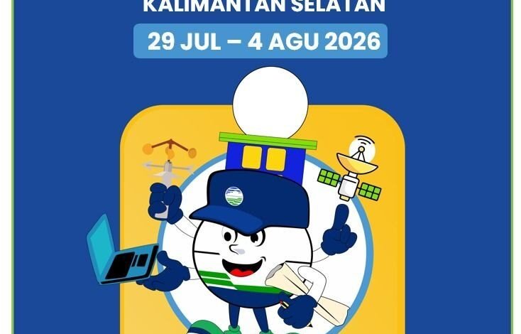 BMKG: Cuaca Kalsel Didominasi Cerah Berawan, Masyarakat Diimbau Waspadai Hujan Lokal dan Angin Kencang