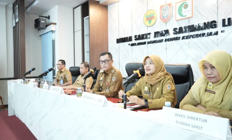 RSJ Sambang Lihum Awali Survei Akreditasi LARS DHP dengan Telusur Dokumen Secara Daring