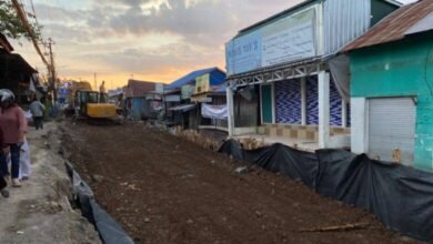 PUPR Kalsel Percepat Perbaikan Jalan Veteran Sungai Lulut, Tahap Penguatan Struktur Tanah Rampung