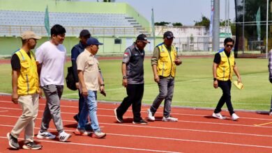 Lintasan Atletik Stadion 17 Mei Rampung, PUPR Kalsel Resmi Serahkan Pengelolaan ke Dispora 