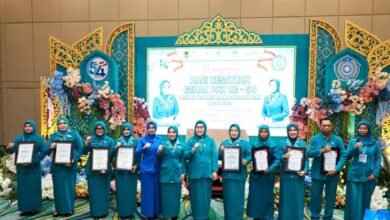 TP PKK Kalsel Serahkan Penghargaan Lomba HKG PKK ke-54, Wujud Nyata Kolaborasi Bangun Keluarga Berkualitas