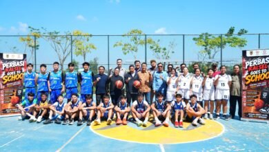 Perbasi Kalsel Tancap Gas, Program Goes to School Perkuat Pembinaan Atlet Basket Sejak Dini