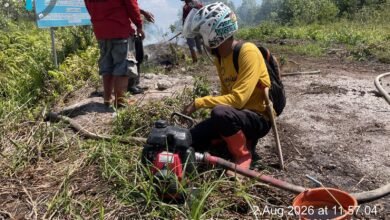 Gerak Cepat Brigade Pengendalian Karhutla Dishut Kalsel, Jinakkan Api di Liang Anggang hingga Tiwingan