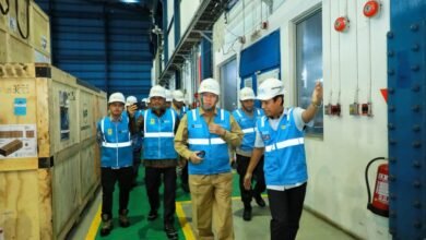 Gubernur Kalsel H. Muhidin Tinjau PLTU Asam-Asam, Optimis Pasokan Listrik Kalselteng Segera Pulih